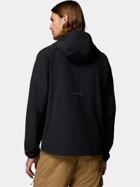 strat intermediar hibrid pt. barbati Columbia Tall Heights III Hooded Softshell negru 3