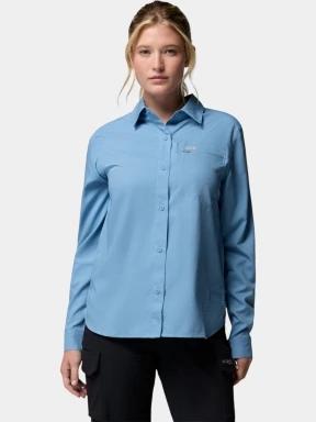 camasa cu maneci lungi pt. femei Columbia Silver Ridge Utility II Long Sleeve Shirt albastru 1