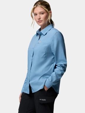 camasa cu maneci lungi pt. femei Columbia Silver Ridge Utility II Long Sleeve Shirt albastru 3
