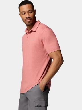 tricou cu guler pt. barbati Columbia Parsons Point Polo roz 3