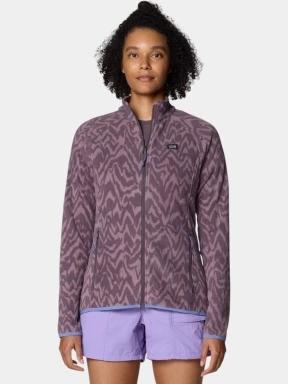 pulover polar pt. femei Mountain Hardwear Microchill™ Jacket violet 1