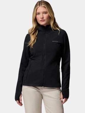 pulover cu gluga pt. femei Columbia Star Valley Hooded Full Zip negru 1