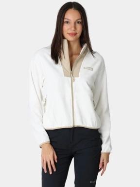 pulover polar pt. femei Columbia Sequoia Grove II Full Zip nisip 1