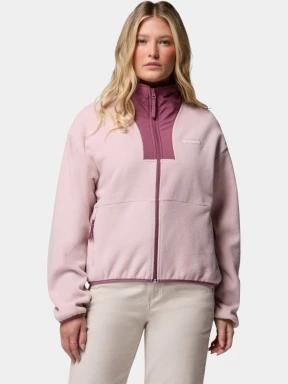 pulover polar pt. femei Columbia Sequoia Grove II Full Zip roz 1