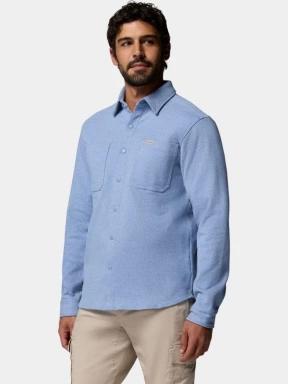 camasa cu maneci lungi pt. barbati Columbia Twill River Long Sleeve Knit Shirt albastru 3