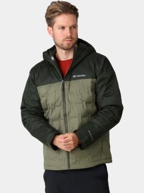 jacheta de puf pt. barbati Columbia Grand Trek IV Down Hooded Jacket verde 1