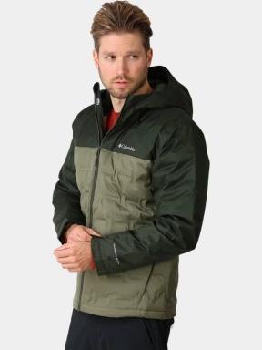 jacheta de puf pt. barbati Columbia Grand Trek IV Down Hooded Jacket verde 3