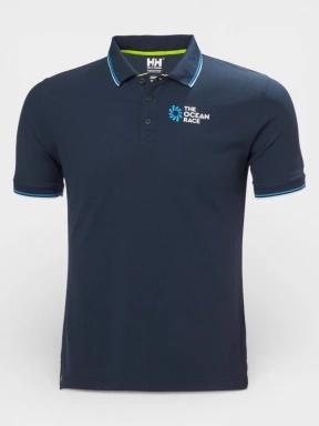 tricou cu guler pt. barbati Helly Hansen The Ocean Race Polo 2.0 albastru inchis 1