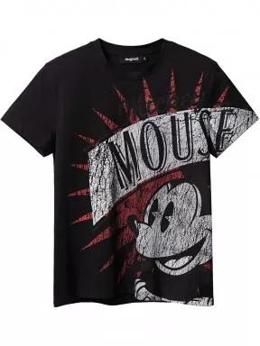 tricou cu maneci scurte pt. femei Desigual Ts Mickey Boom negru 1