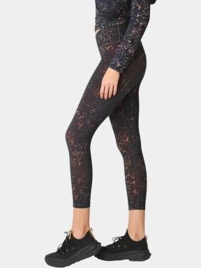 leggings pt. femei Rukka Rukka Myllyoja Print negru 3