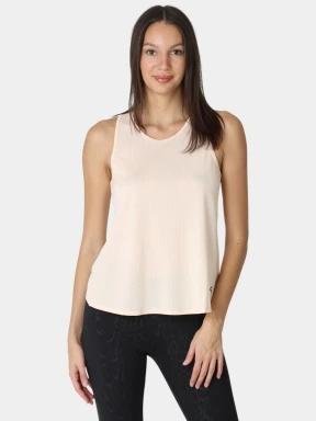 tricou de sport fara maneci pt. femei Rukka Rukka Meriniitty nisip 1