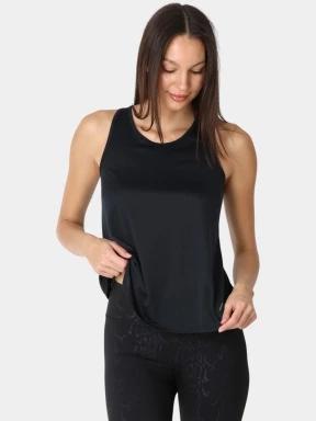 tricou de sport fara maneci pt. femei Rukka Rukka Meriniitty negru 1