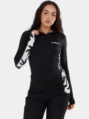 top lenjerie de corp pt. femei Fundango Yade II Baselayer Top negru 1