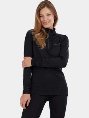 top lenjerie de corp pt. femei Fundango Yade Thermo II Baselayer Top negru 1