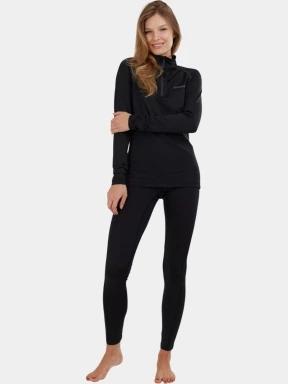 pantaloni de corp pt. femei Fundango Yaris Thermo II Baselayer Bottom negru 1