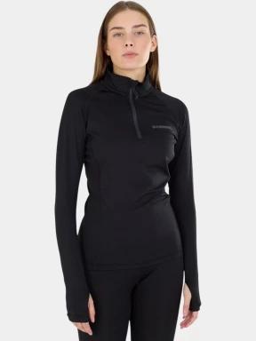 top lenjerie de corp pt. femei Fundango Yade Thermo III Baselayar Top negru 1