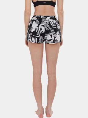 boardshort pt. femei Fundango Elderberry Boardshorts negru 3