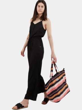 salopete pt. femei Fundango Alisha Jumpsuit negru 1