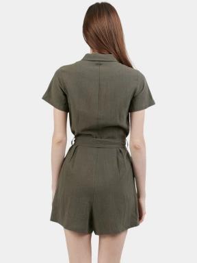 salopete pt. femei Fundango Senna Romper oliv 3