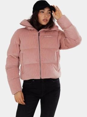 geaca matlasata de tranzitie pt. femei Fundango Lina Padded Jacket roz 1