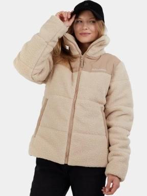 geaca matlasata de tranzitie pt. femei Fundango Nukka Padded Jacket nisip 1