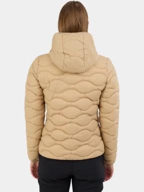 geaca matlasata de tranzitie pt. femei Fundango Vinke Padded Jacket galben 3