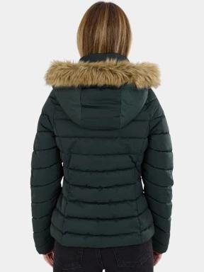 geaca matlasata de tranzitie pt. femei Fundango Urban Lite Jacket oliv 3