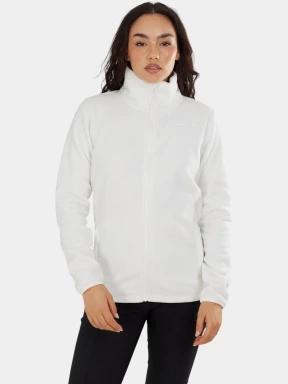 pulover polar pt. femei Fundango Serena Fleece Jacket alb 1