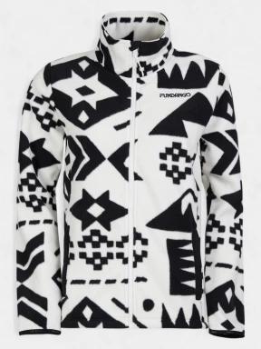 pulover polar pt. femei Fundango Serena Fleece Jacket negru 1
