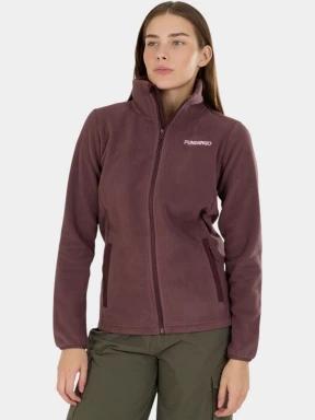 pulover polar pt. femei Fundango Serena Fleece Jacket violet 1