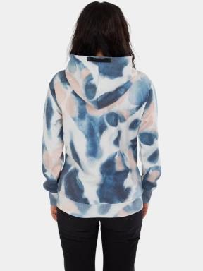 pulover cu gluga pt. femei Fundango Challenger Pullover albastru 3