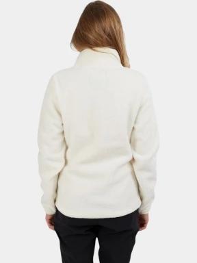 pulover polar pt. femei Fundango Shiloh Fleece Jacket alb 3