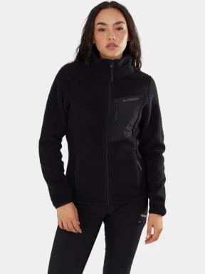pulover polar pt. femei Fundango Shiloh Fleece Jacket negru 1