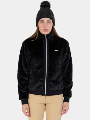 strat intermediar hibrid pt. femei Fundango Marigold Shearling Jacket negru 1