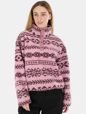 pulover polar pt. femei Fundango Pacha Fleece Jacket roz 1