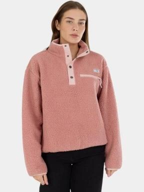 pulover polar pt. femei Fundango Pacha Fleece Jacket roz 1