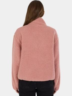 pulover polar pt. femei Fundango Pacha Fleece Jacket roz 3
