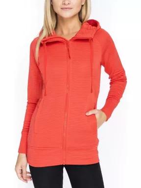 pulover polar pt. femei Fundango Share magenta 1