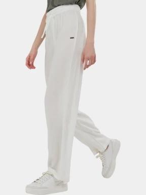 pantaloni lungi pt. femei Fundango Poppy Pants alb 1