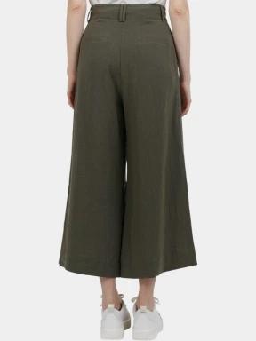 pantaloni de vara pt. femei Fundango Piper Pants oliv 3