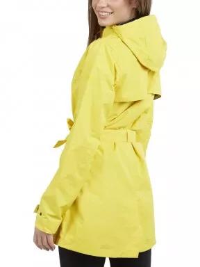 haine de ploaie pt. femei Fundango Regina Waterproof Trench Jacket galben 3