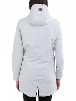 haine de ploaie pt. femei Fundango Tapara Waterproof Jacket alb 3