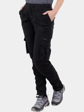 pantaloni de drumetie pt. femei Fundango Finley Cargo Pants negru 3