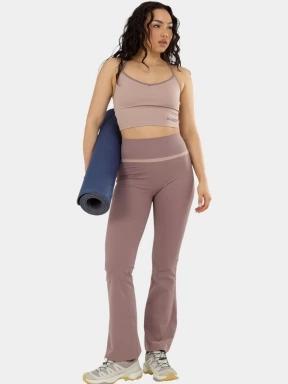 leggings pt. femei Fundango Flare Leggings maro 1