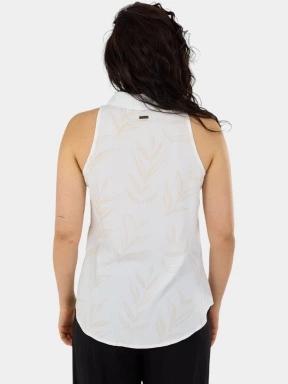 tricou fara maneci pt. femei Fundango Myrto Sleeveless Shirt nisip 3