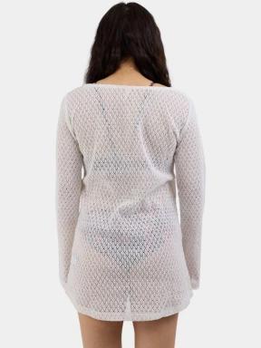 rochie de plaja pt. femei Fundango Shoreline Cover-up alb 3