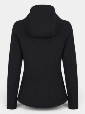 pulover cu gluga pt. femei Fundango Coreline Full-Zip Sweater negru 3