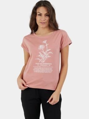 tricou cu maneci scurte pt. femei Fundango Lima T-shirt roz 1