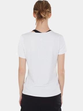 tricou pentru sport, cu maneci scurte pt. femei Fundango Hanabi T-shirt alb 3