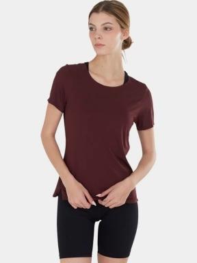 tricou pentru sport, cu maneci scurte pt. femei Fundango Hanabi T-shirt roz 1